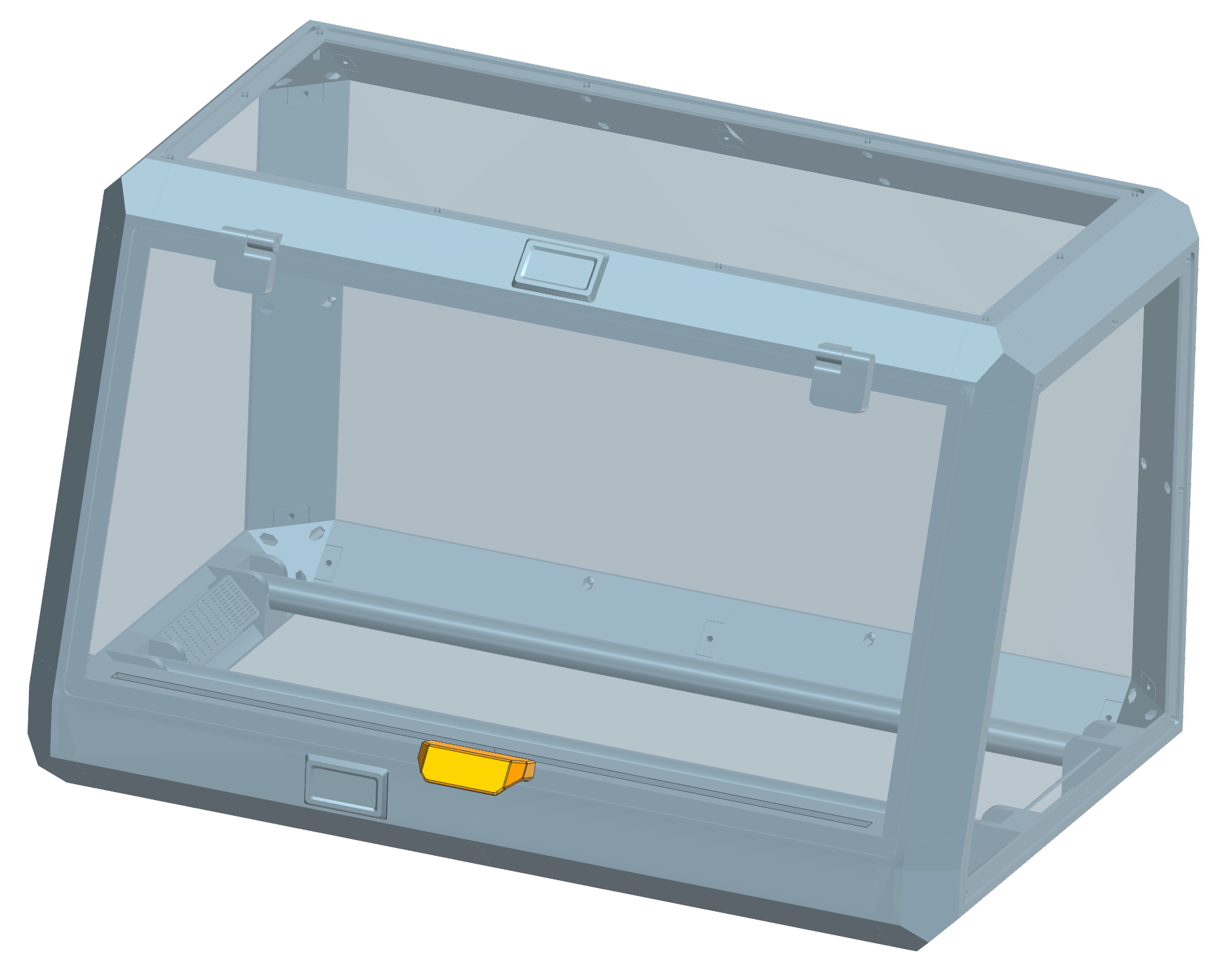 Handle for the (Un)original drybox with Prusa style.