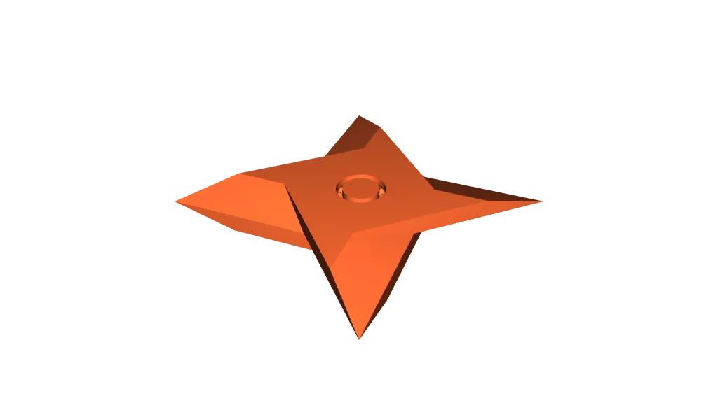 Ninja Star Fidget Spinner! by The45thCat | Download free STL model ...