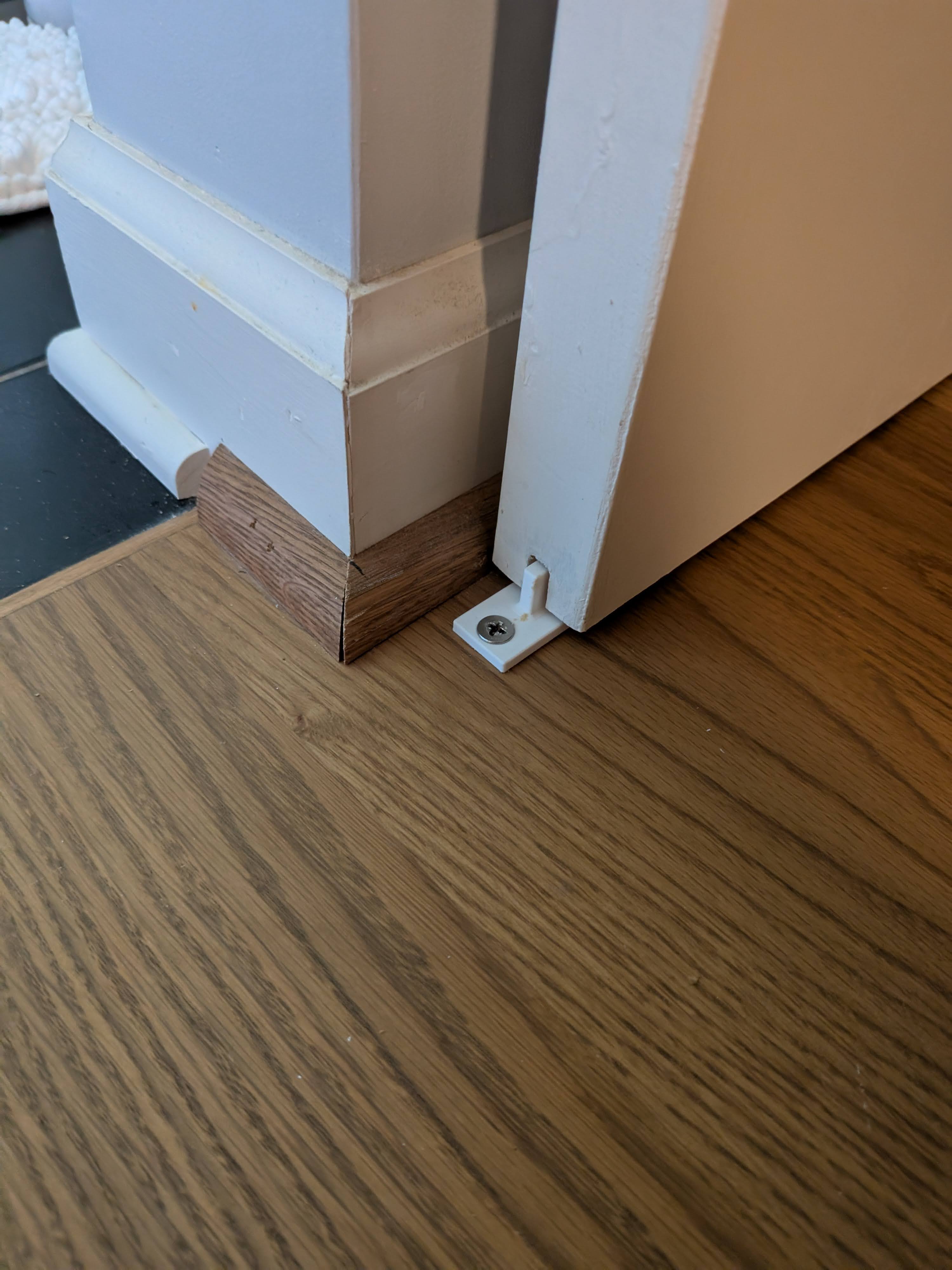 Barn Door Lower Slot Floor Guide