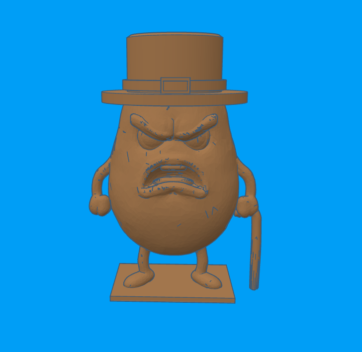 fancy Grumpy Potato