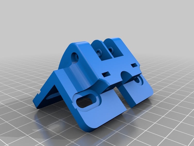 HEVO Hypercube Evolution Idler/Pulley Mount for 10mm or 12mm Rod - Rod Slide in