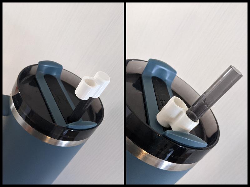Robust Straw Cover for Stanley Cups (Straw Ø ~10 mm)