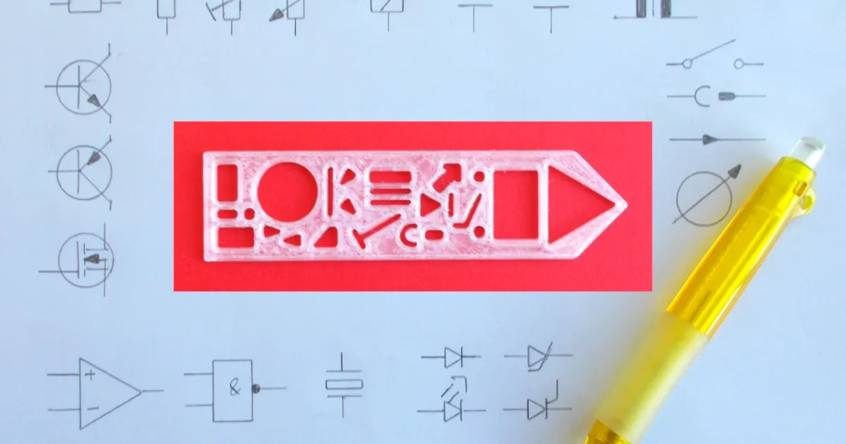 Compact Electronic Symbols Template - CEST von jhw | Kostenloses STL ...