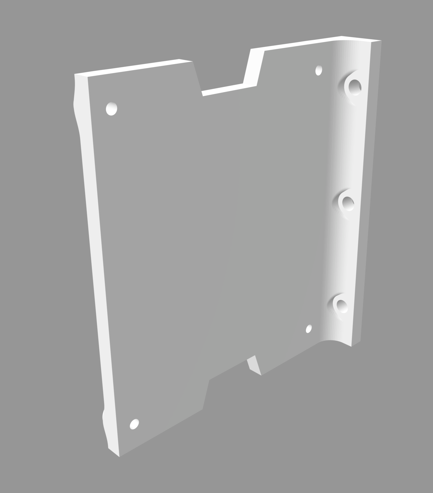 Vertical Raspberry Pi Mount Digikey Raspberry Pi Vertical Mount by Blue Robotics | Download free STL model ...