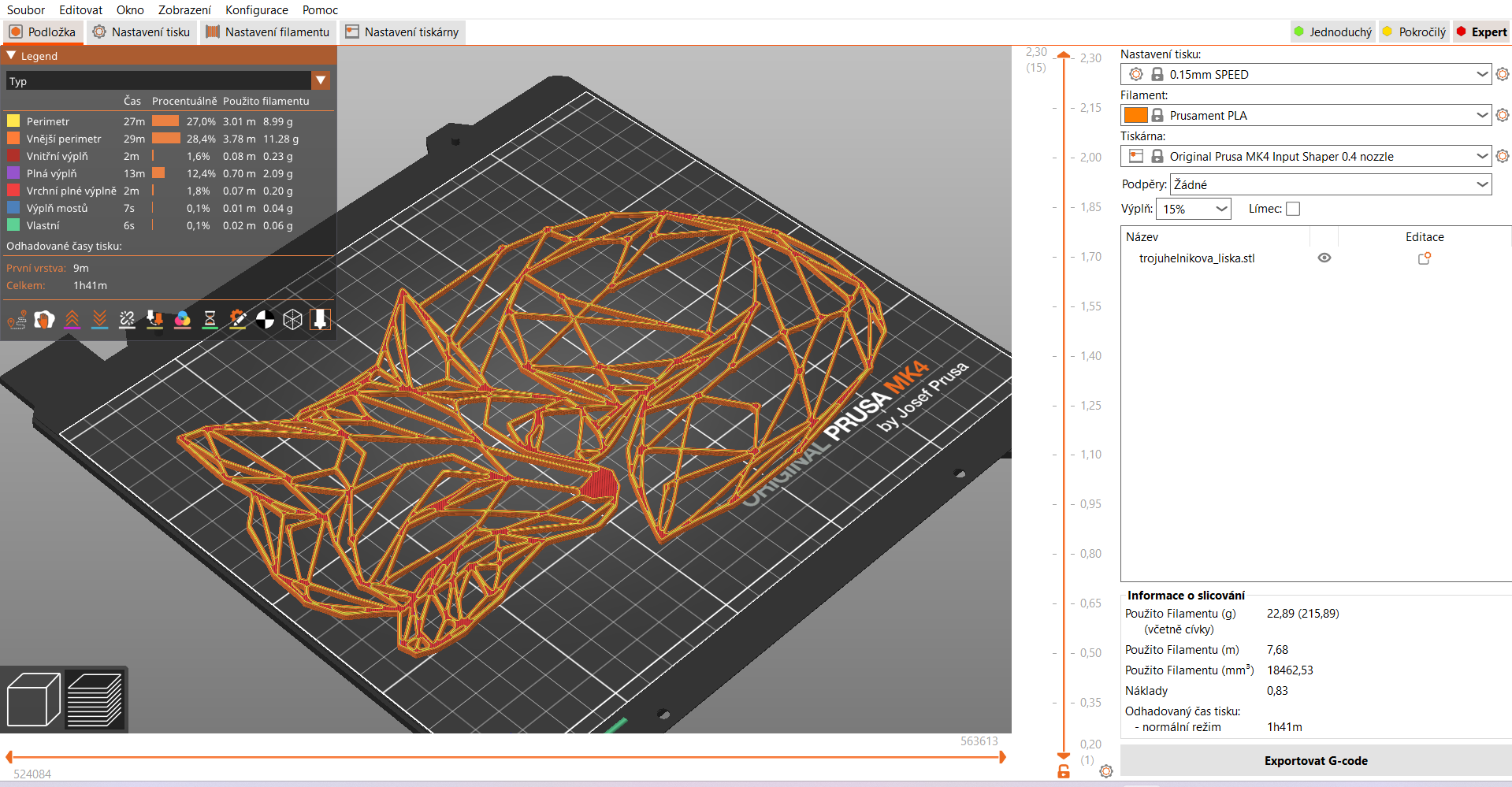Solidworks Fox Wall art - A fox by Nina Máčová | Download free STL model | Printables.com