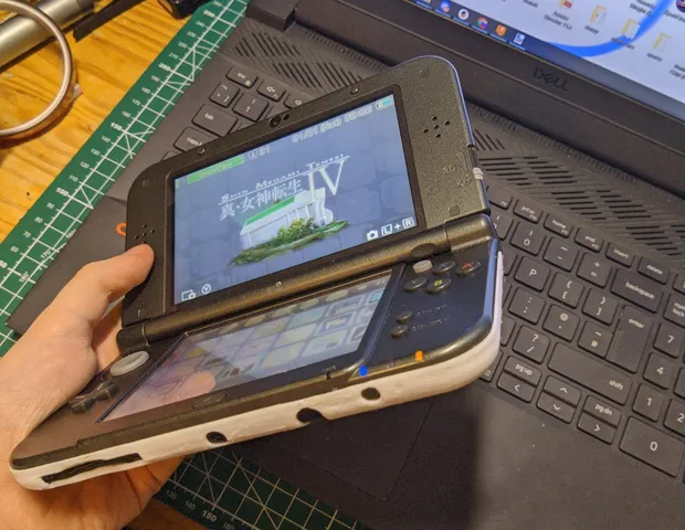 Replacement Bottom Shell for New Nintendo 3DS XL (READ DESCRIPTION)