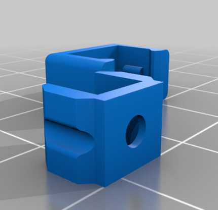 Cable mount (holder) with invisible screw
