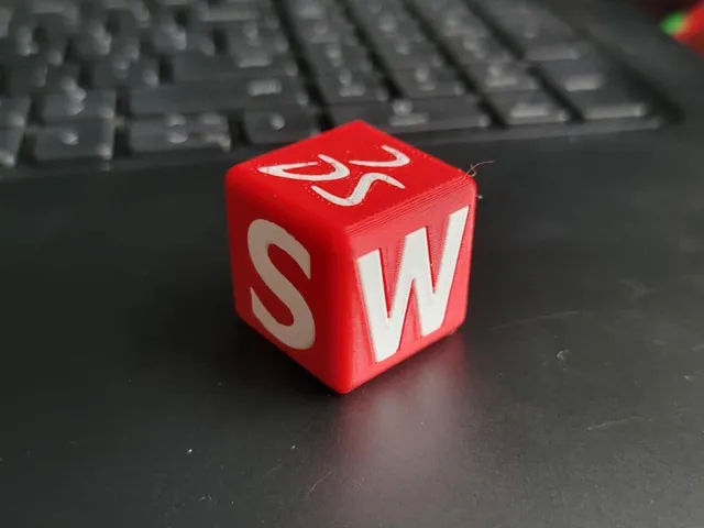 SolidWorks Logo Cube (Unofficial)