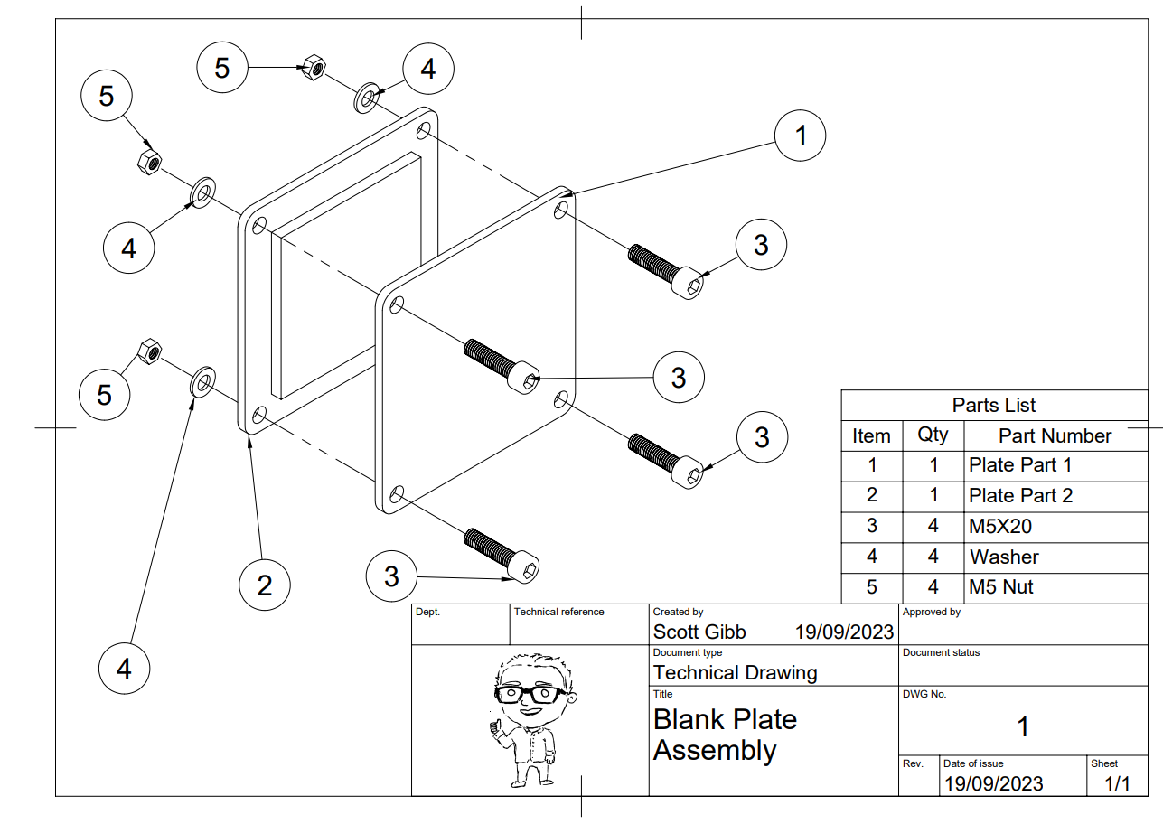 Printer Enclosure Blank Plate By Scott Gibb Download Free STL Model Printer enclosure blank plate by scott gibb download free stl model