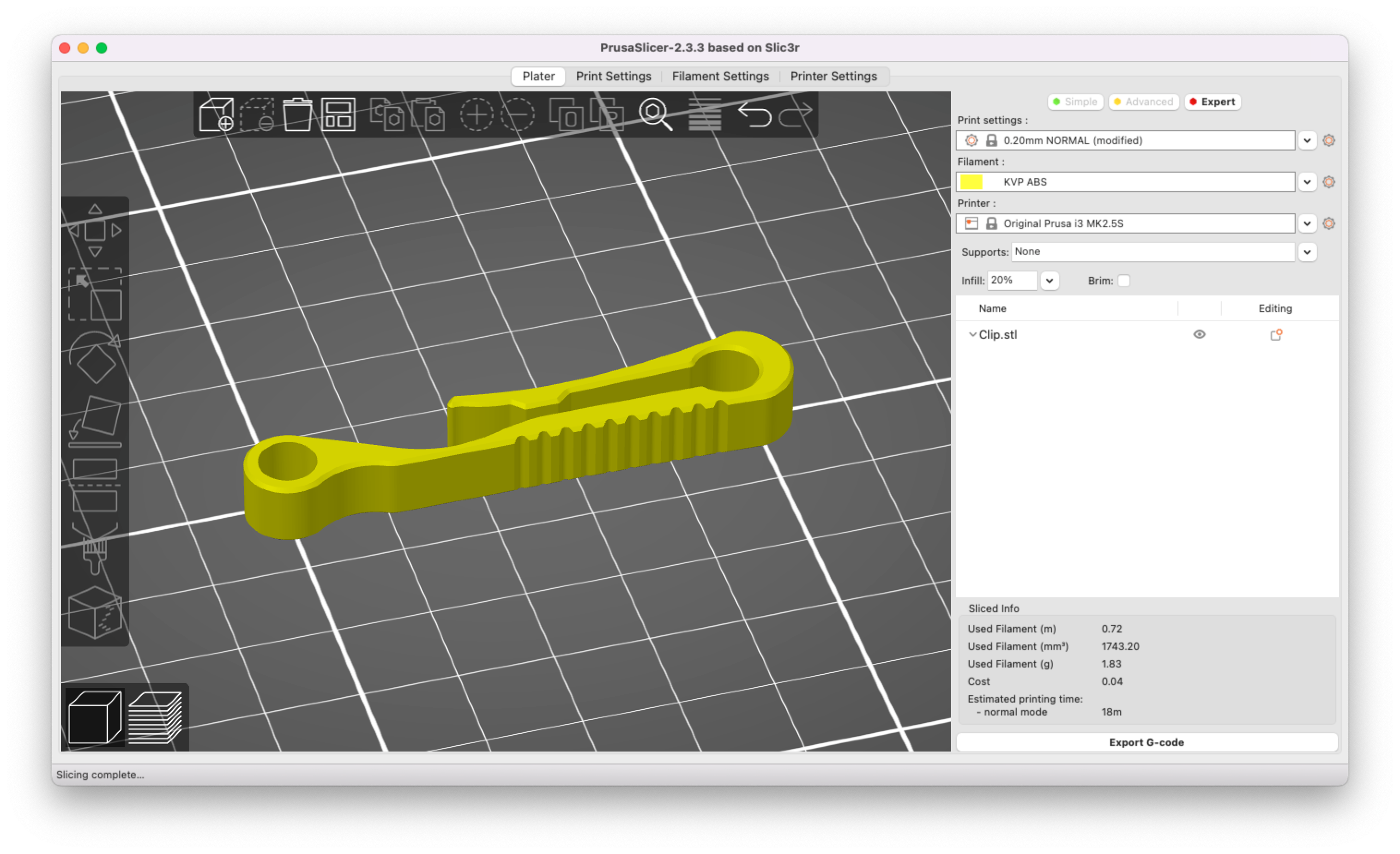 Key Suspension Pocket Clip by Matticus Finch Download free STL model