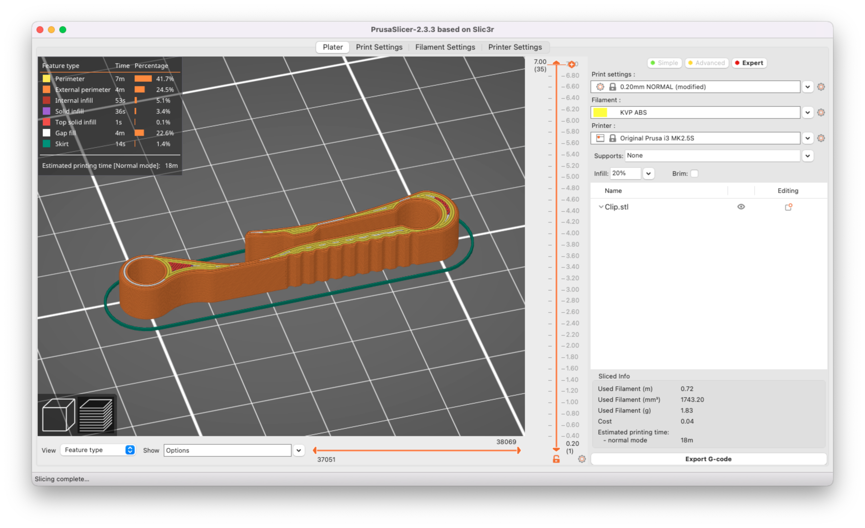 Key Suspension Pocket Clip by Matticus Finch Download free STL model