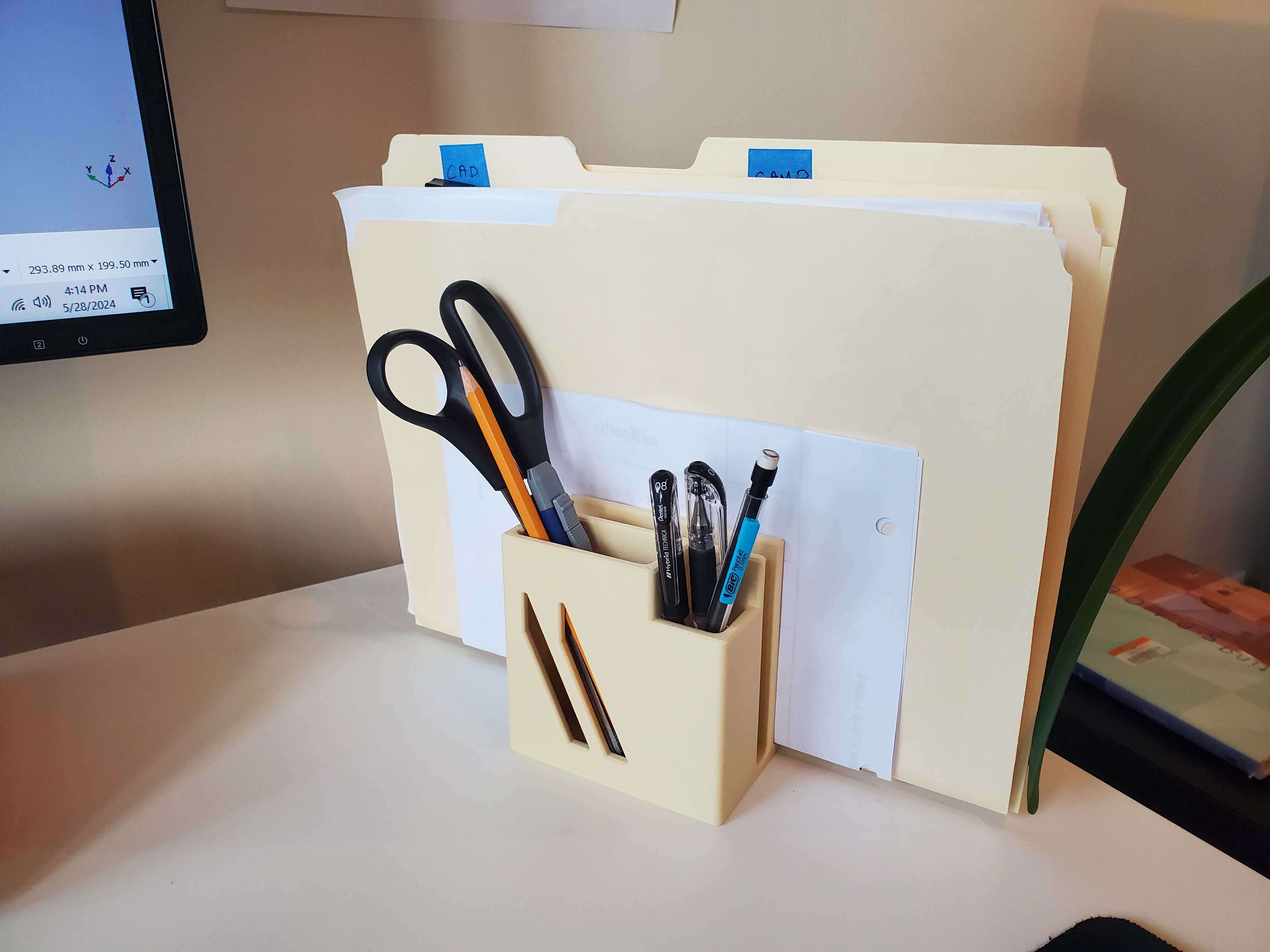 FreeCAD Desktop Organizer