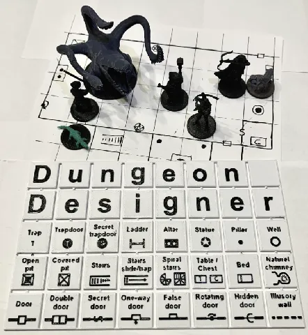 Dungeon Designer Dnd Grid Template