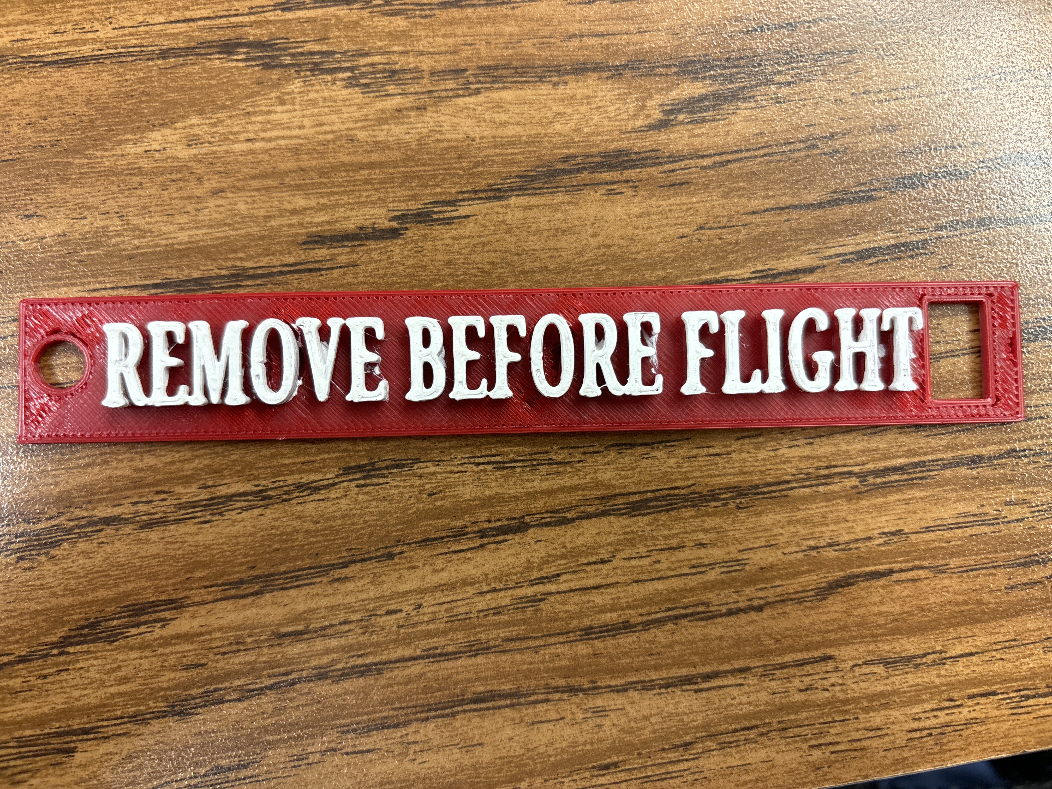 Miniatura 2 do modelo 3D REMOVE BEFORE FLIGHT tag