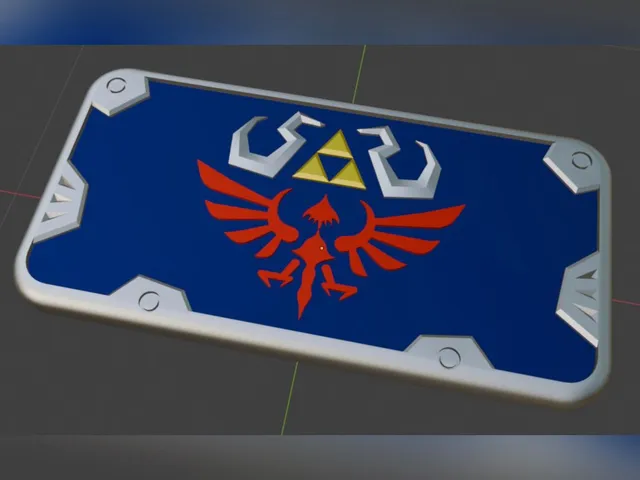 TLOZ Edition Top Cover for New 2DS XL