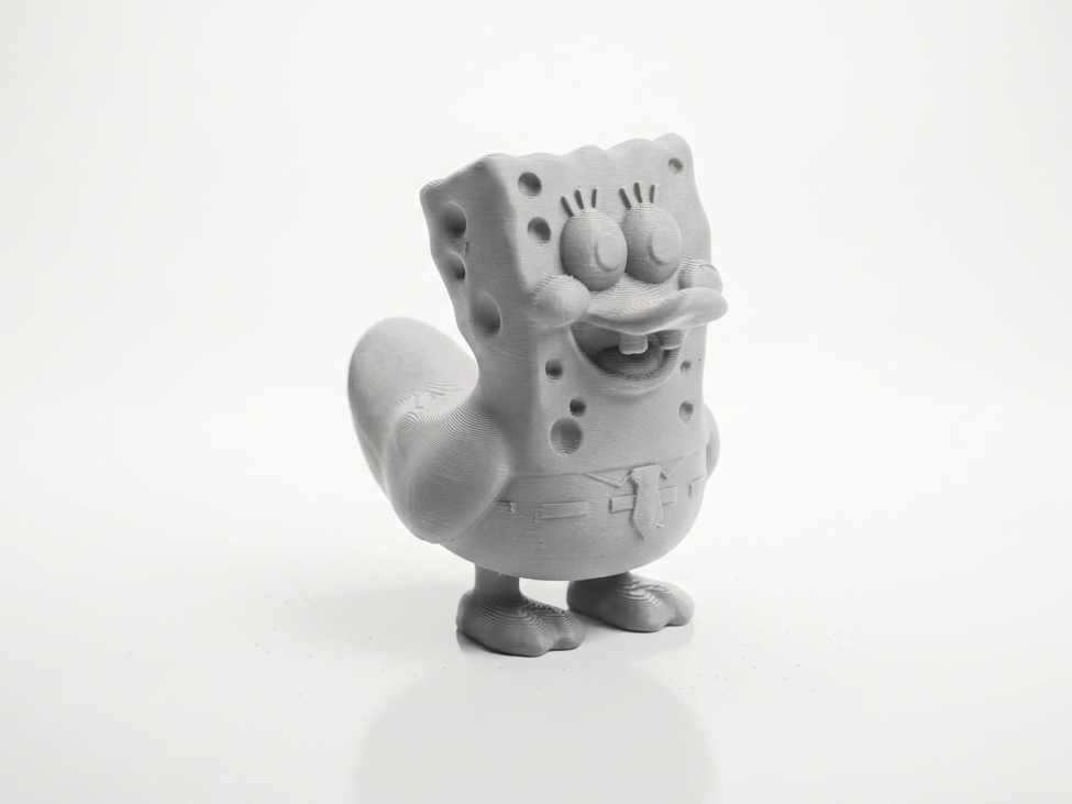 SpongeBob Rubber Duck Figure Collectible 3D Printable