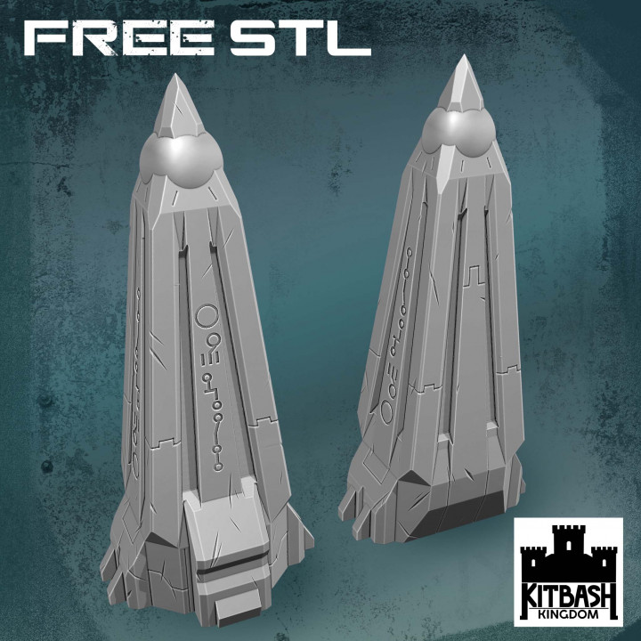 Cursed Undead Alien Obelisk