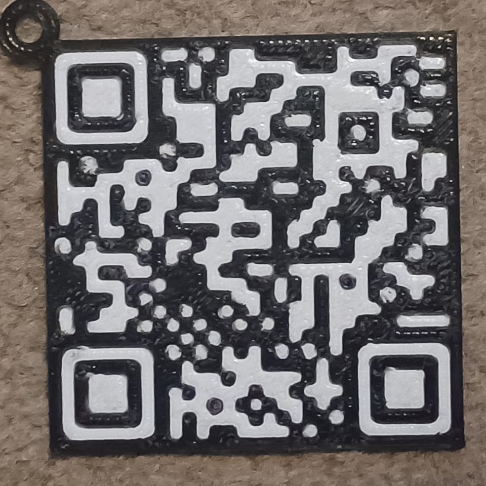 Rick-Roll-QR code by River3DP | Download free STL model | Printables.com