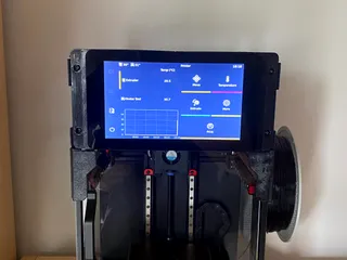 Voron V0 with raspberry pi 7 inch touch screen (on Voron V0) by Jannik ...
