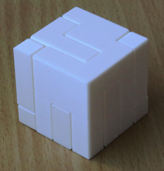 Cube Burr Puzzle 1