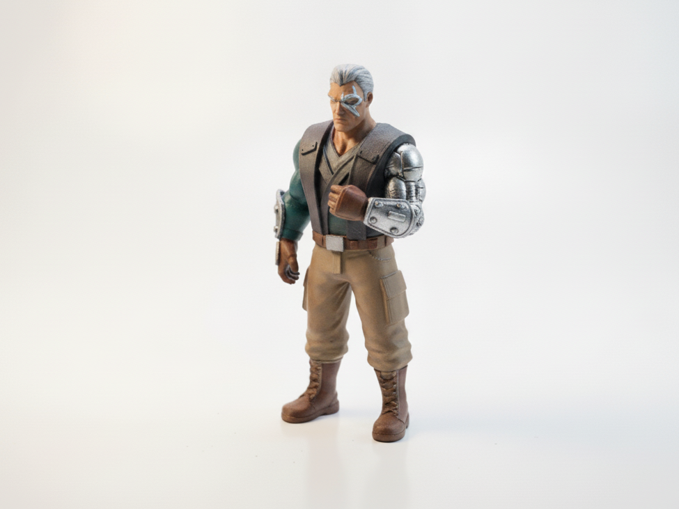Cyborg Man Figurine Fantasy 3D Printable
