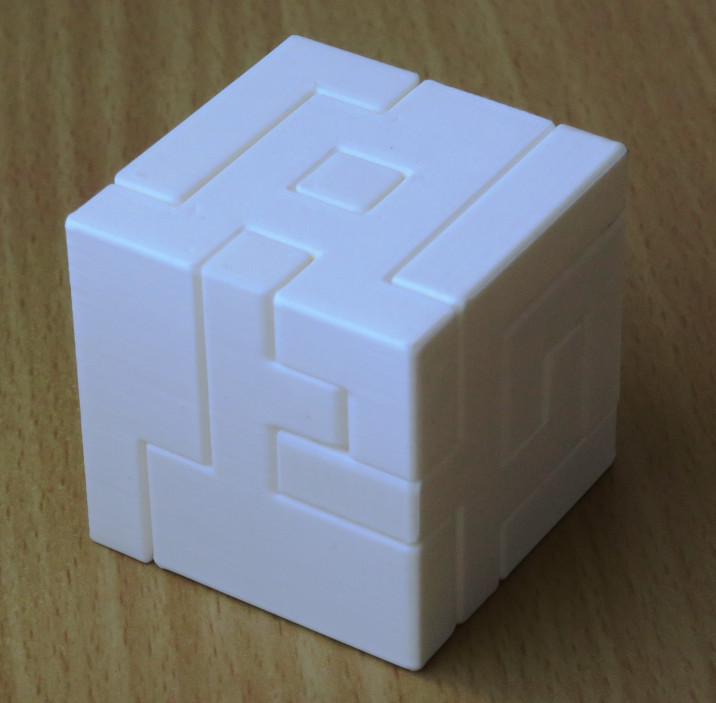 Cube Burr Puzzle 2