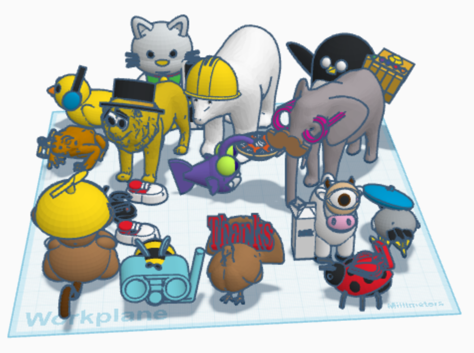 Funny Group of Animals