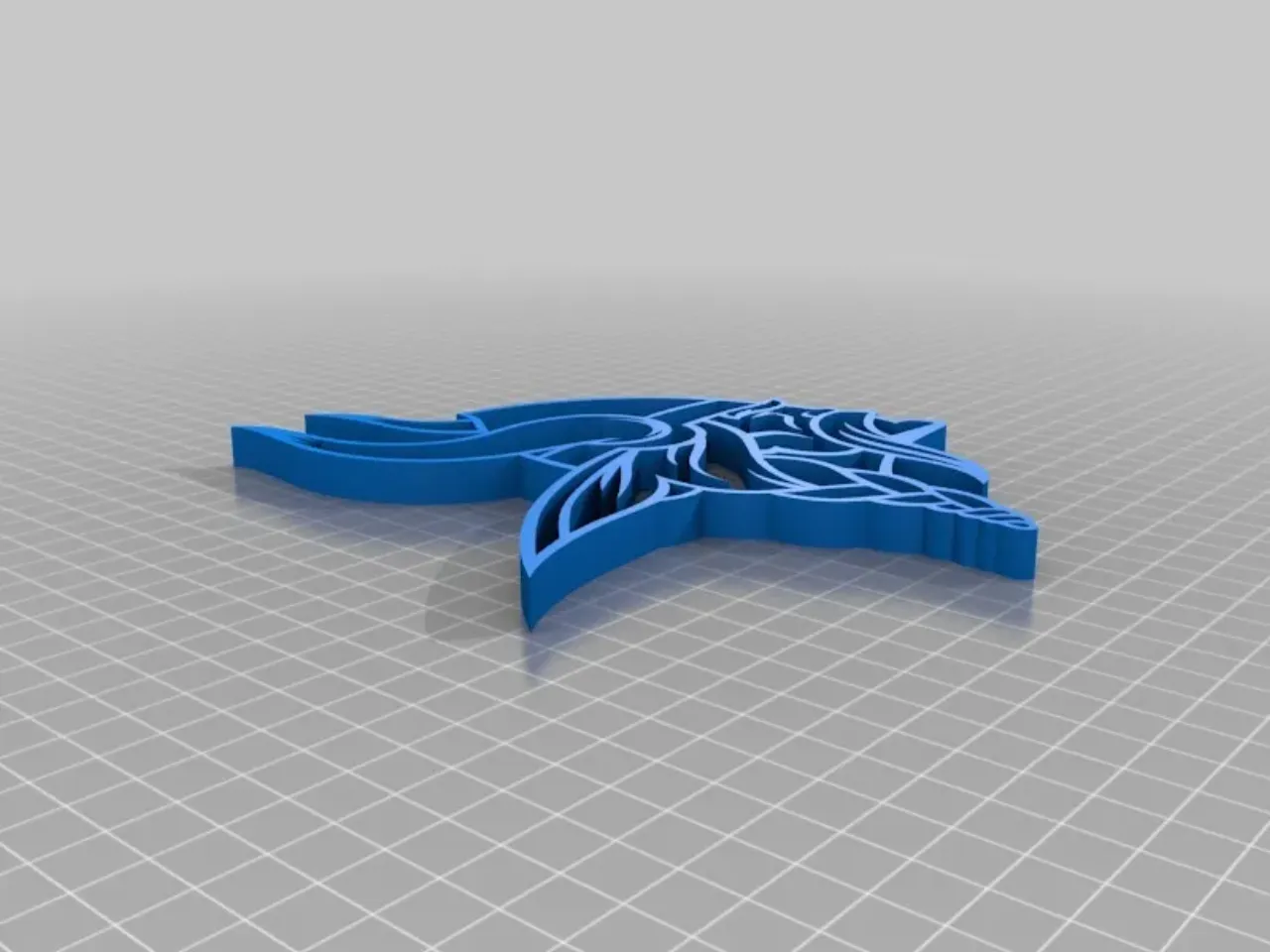 Minnesota Vikings Logo, 3D CAD Model Library