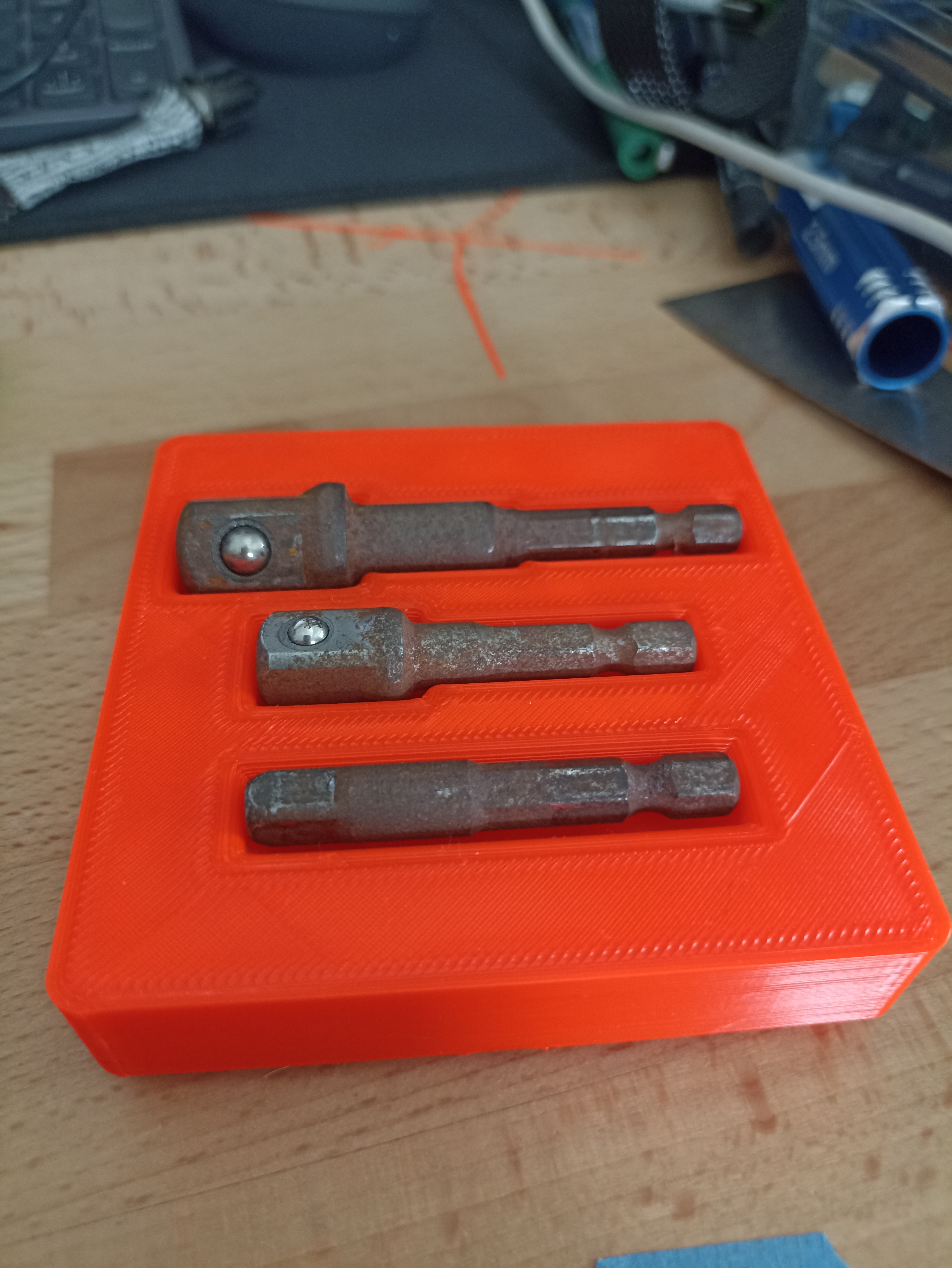 gridfinity impact drill socket adapter