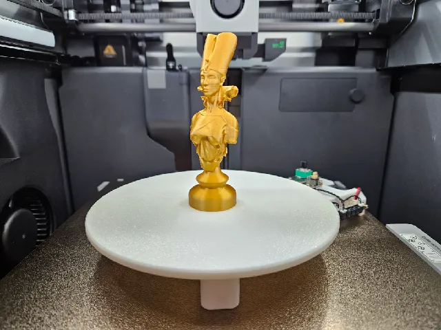 Electric Turntable for Bambu Lab Components - Perfect for Displaying Your 3D Prints