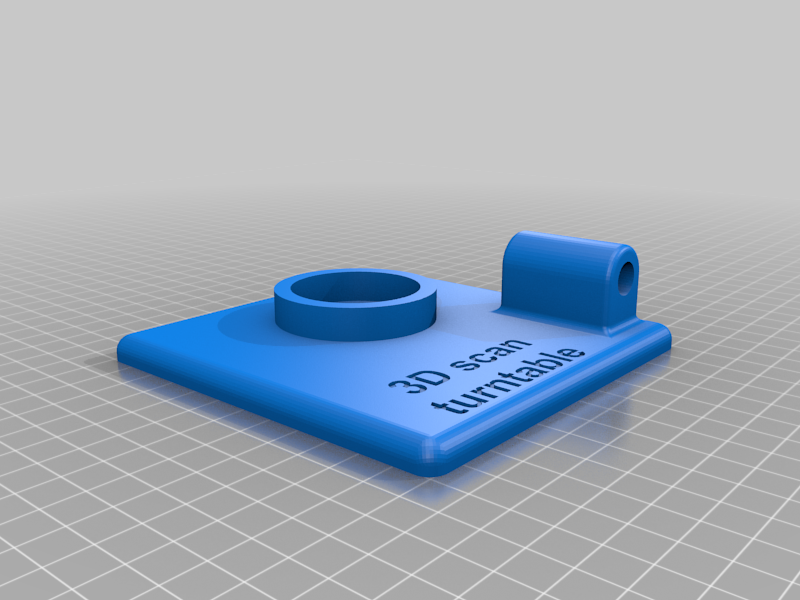 Miniatura 4 do modelo 3D 3D-scan turning table