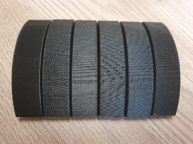 Fine Structured Surface Test Models