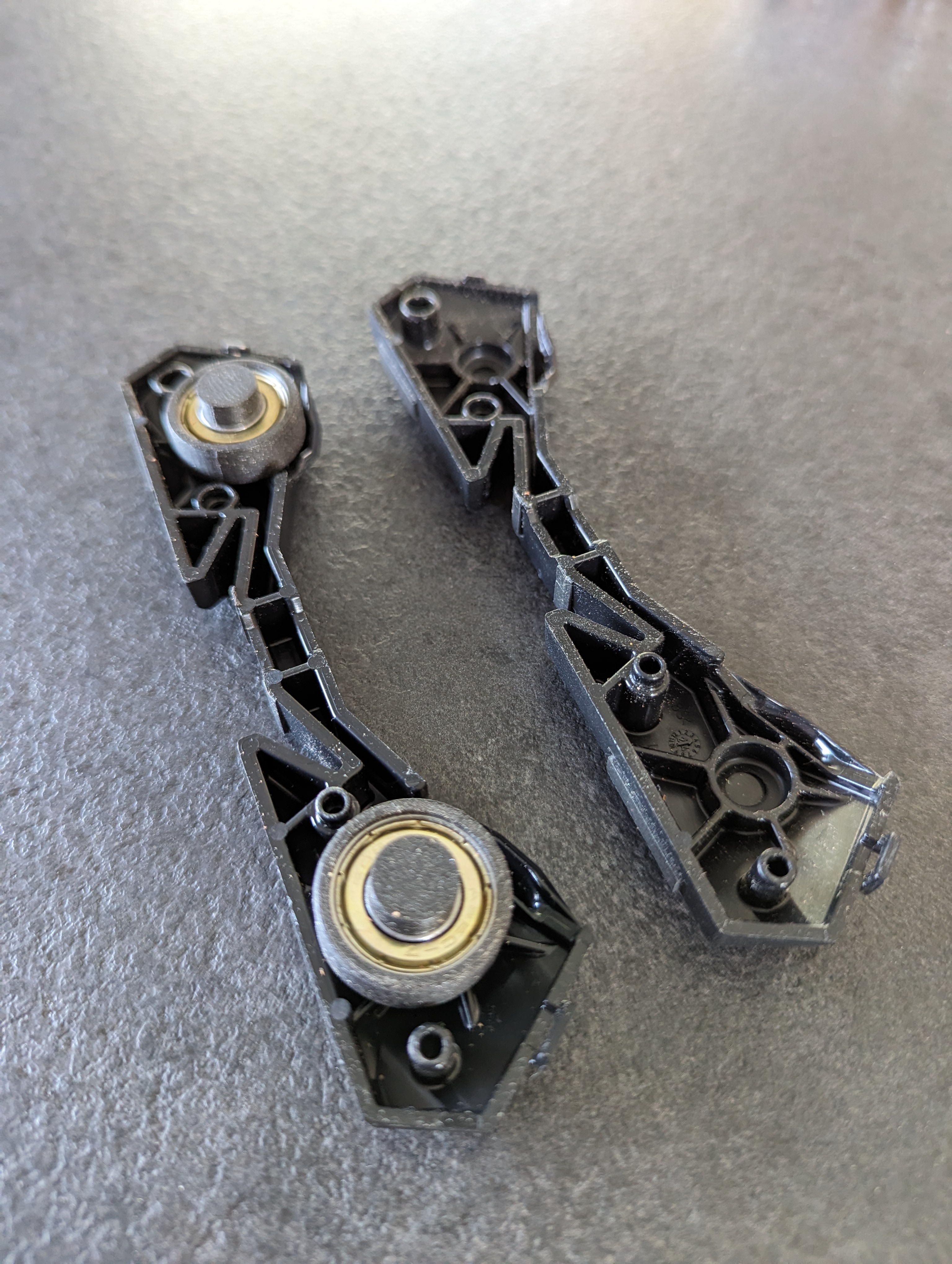 Modification des roues du porte bobine MMU3.