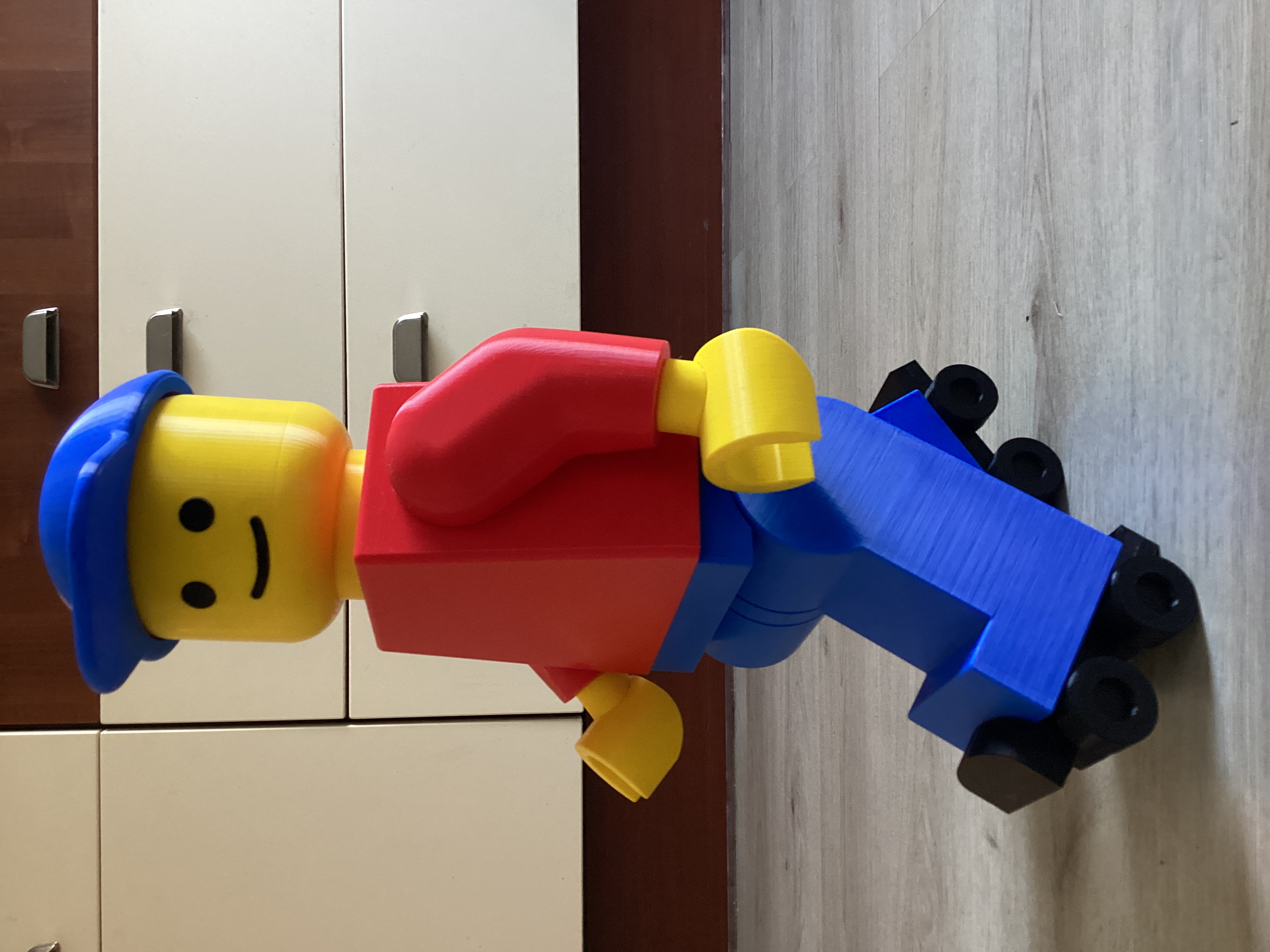Mega Lego-like Roller Skate (10:1 scale)