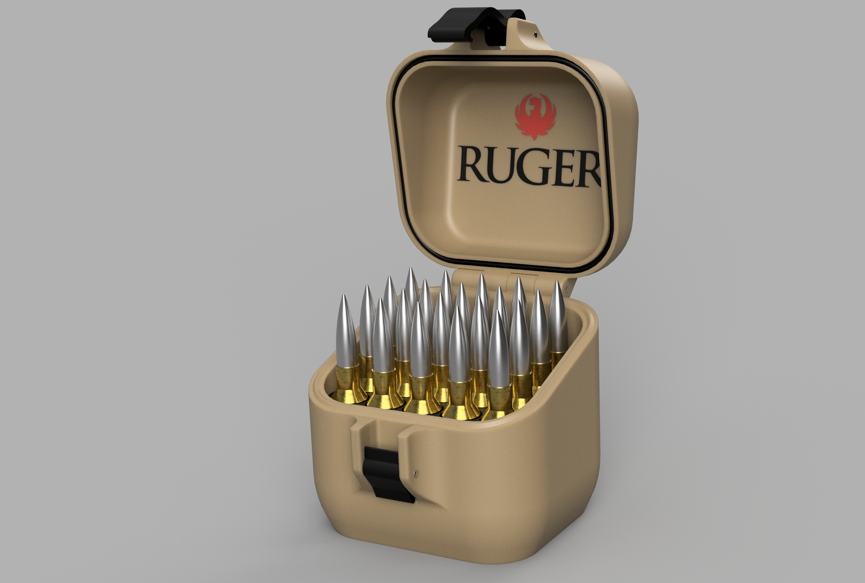 6.5 Creedmoor Ruger ammo box