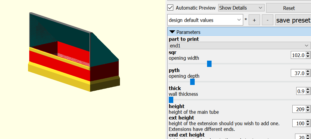 Periscope parts Generator by AlwaysTinkering | Download free STL model ...