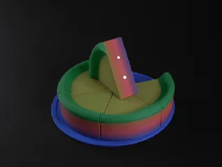 Fun Kitchen Cake