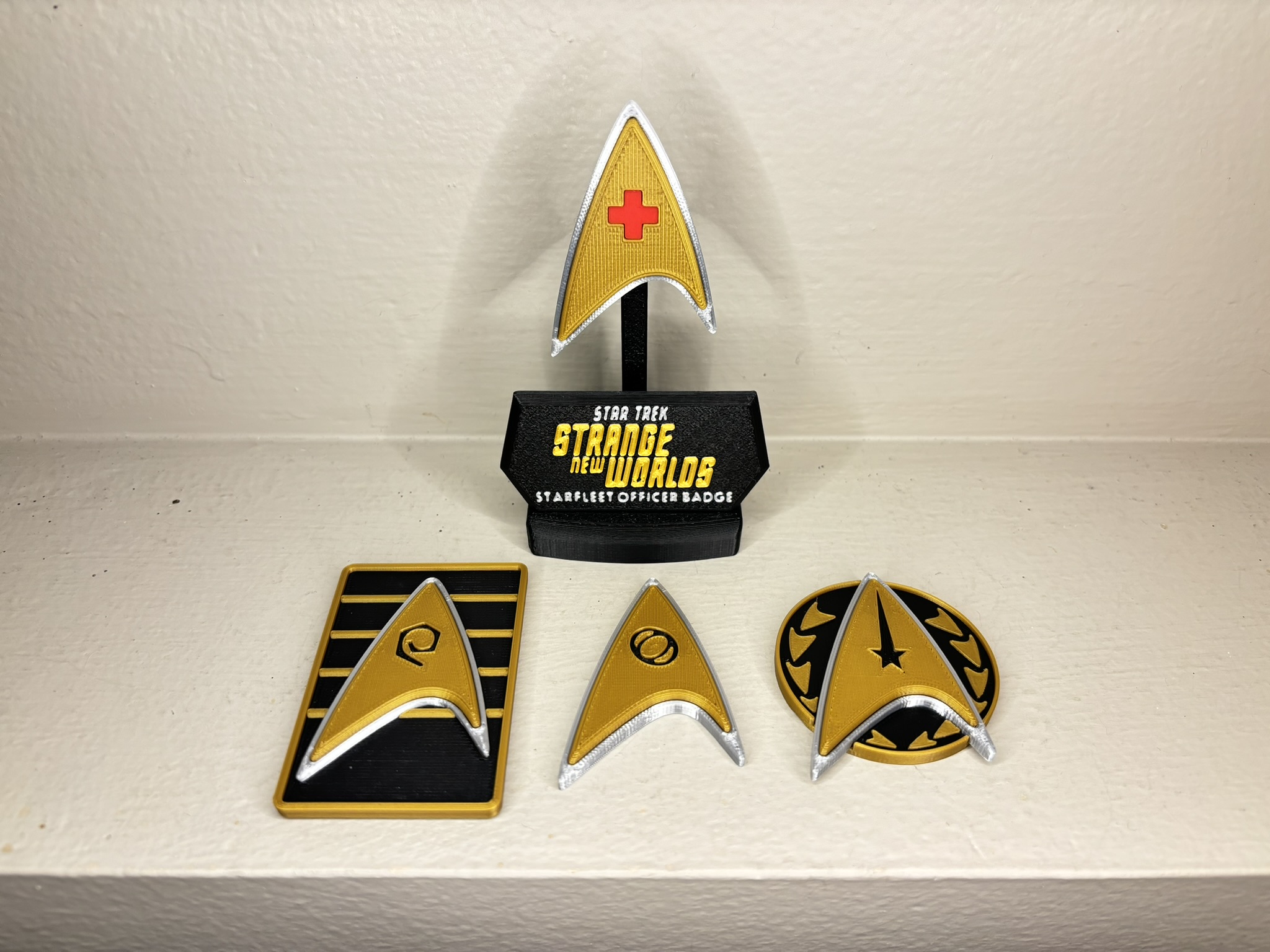 Star Trek: Strange New Worlds Badges
