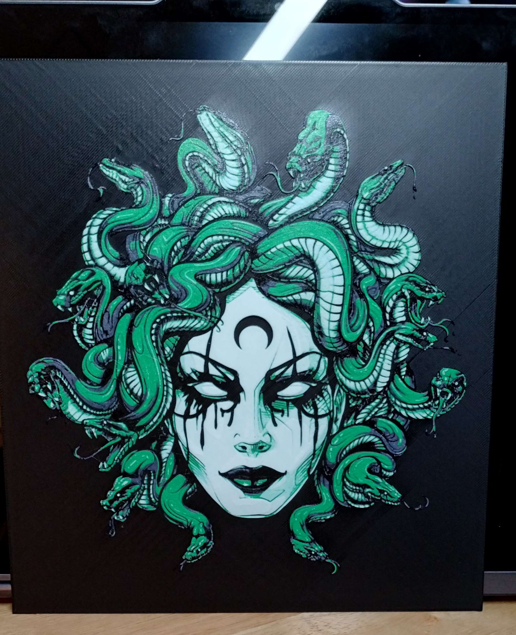 Green Medusa Hueforge