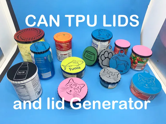 Can TPU Lid Generator