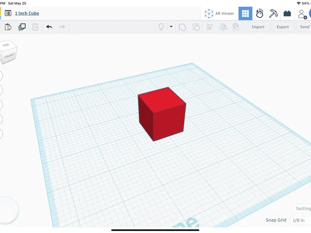 1 inch Cube