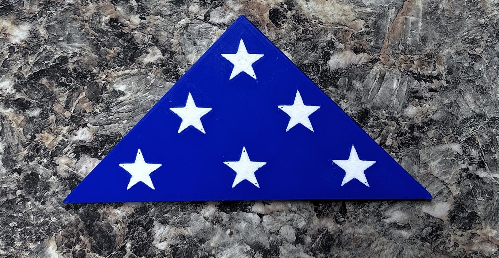 Folded American Flag