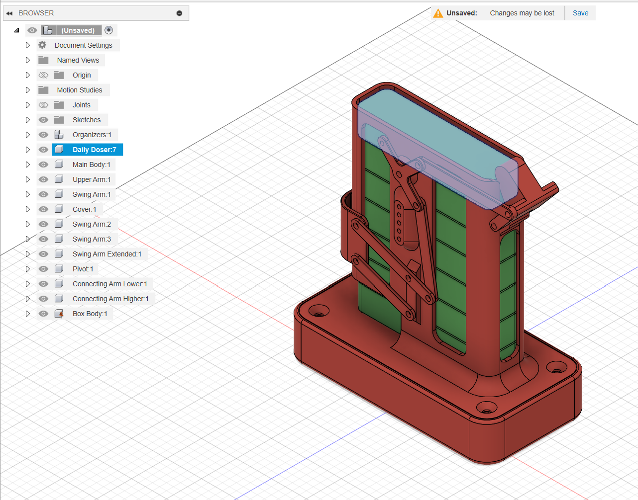 Miniatura 2 do modelo 3D Stackable Pill Box - Pill Boxes