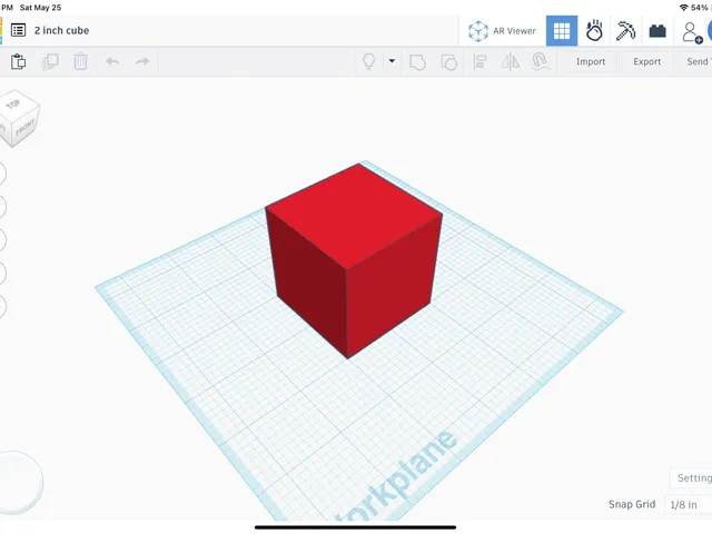 2 inch cube