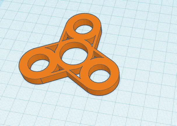 Fidget Spinner (Bearing Needed) by Leif Vader | Download free STL model ...