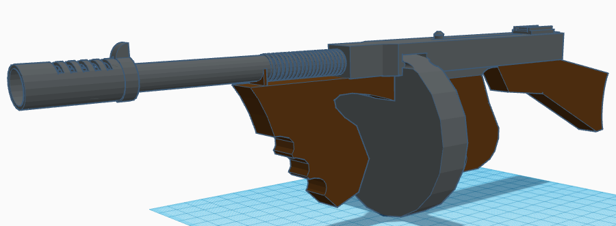 Tommy Gun (Thompson Sub-machine Gun)