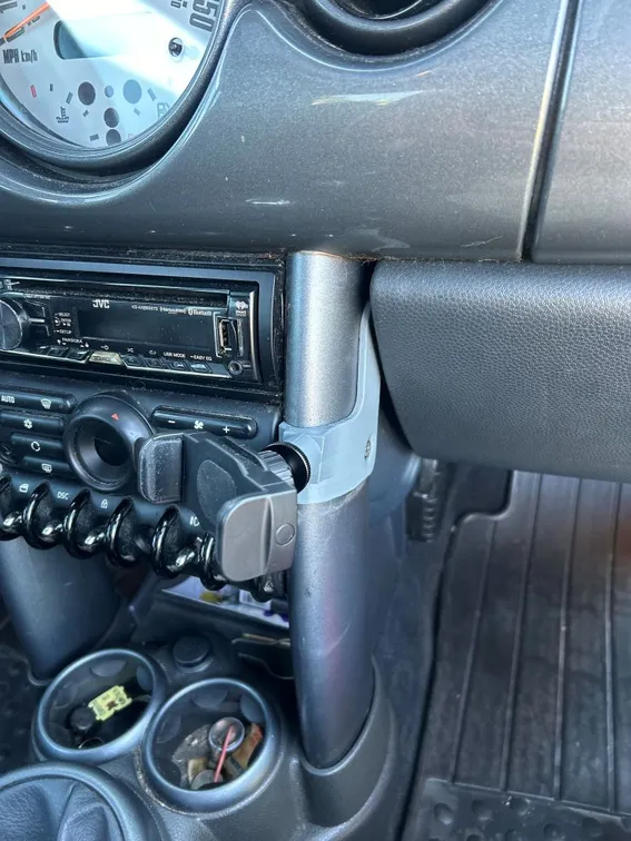 Cd Slot Phone Holder For A Mini Best Mini Cooper Phone Mount