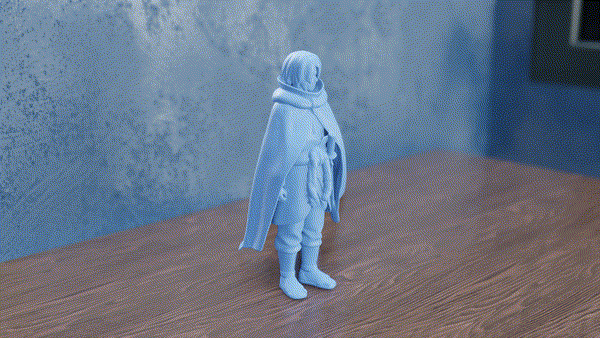 Miniatura 3 do modelo 3D Saske Uchiha