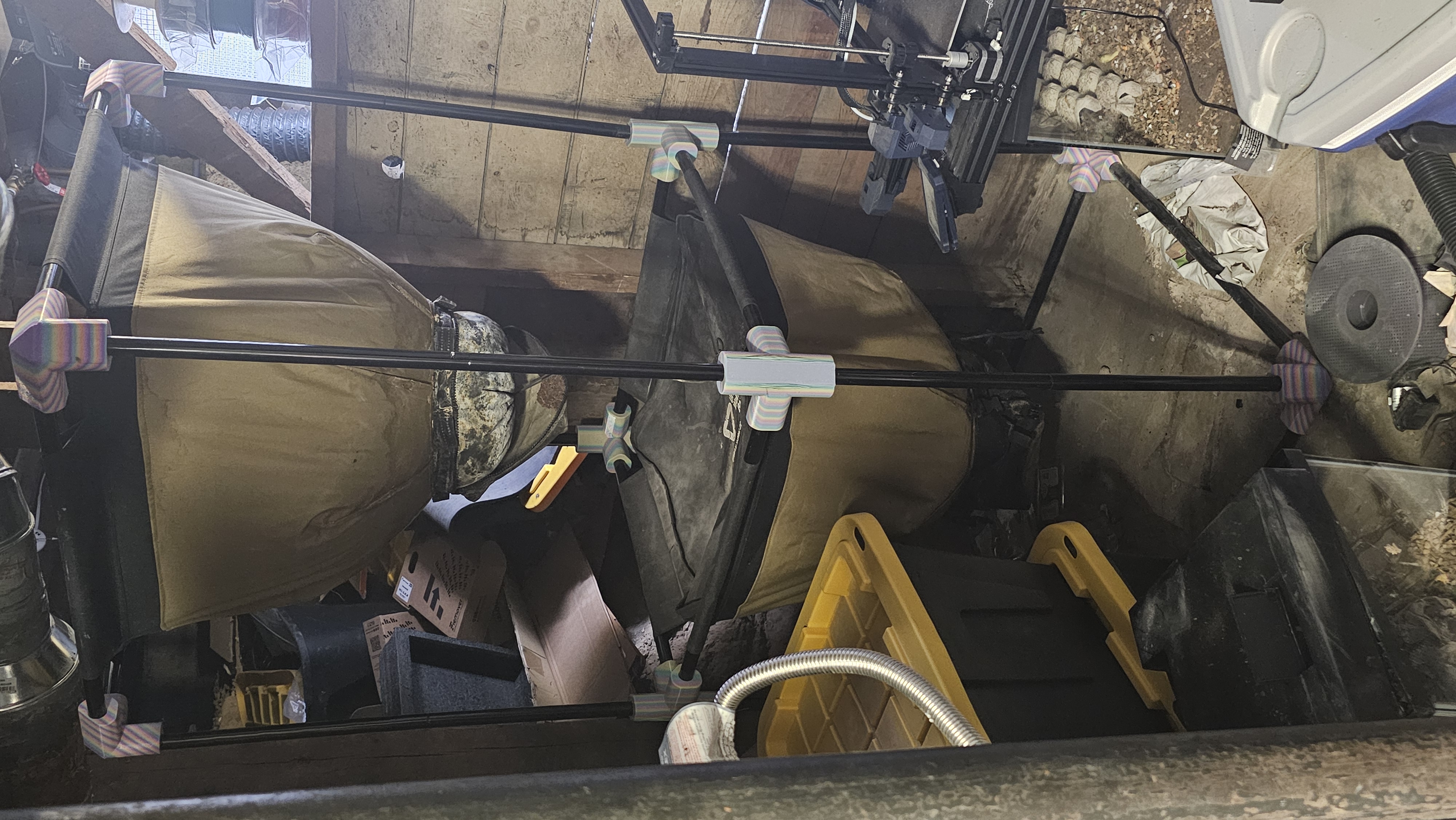 Urban Worm Bag Brackets and Stacker V1