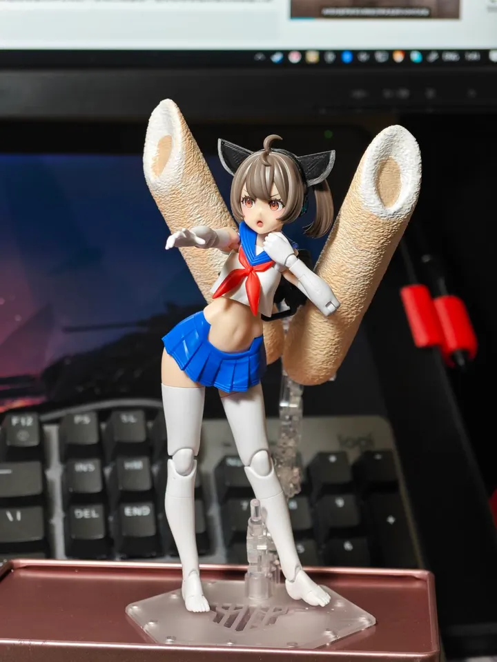 Touhoku Kiritan kit for megami device buster doll gunner
